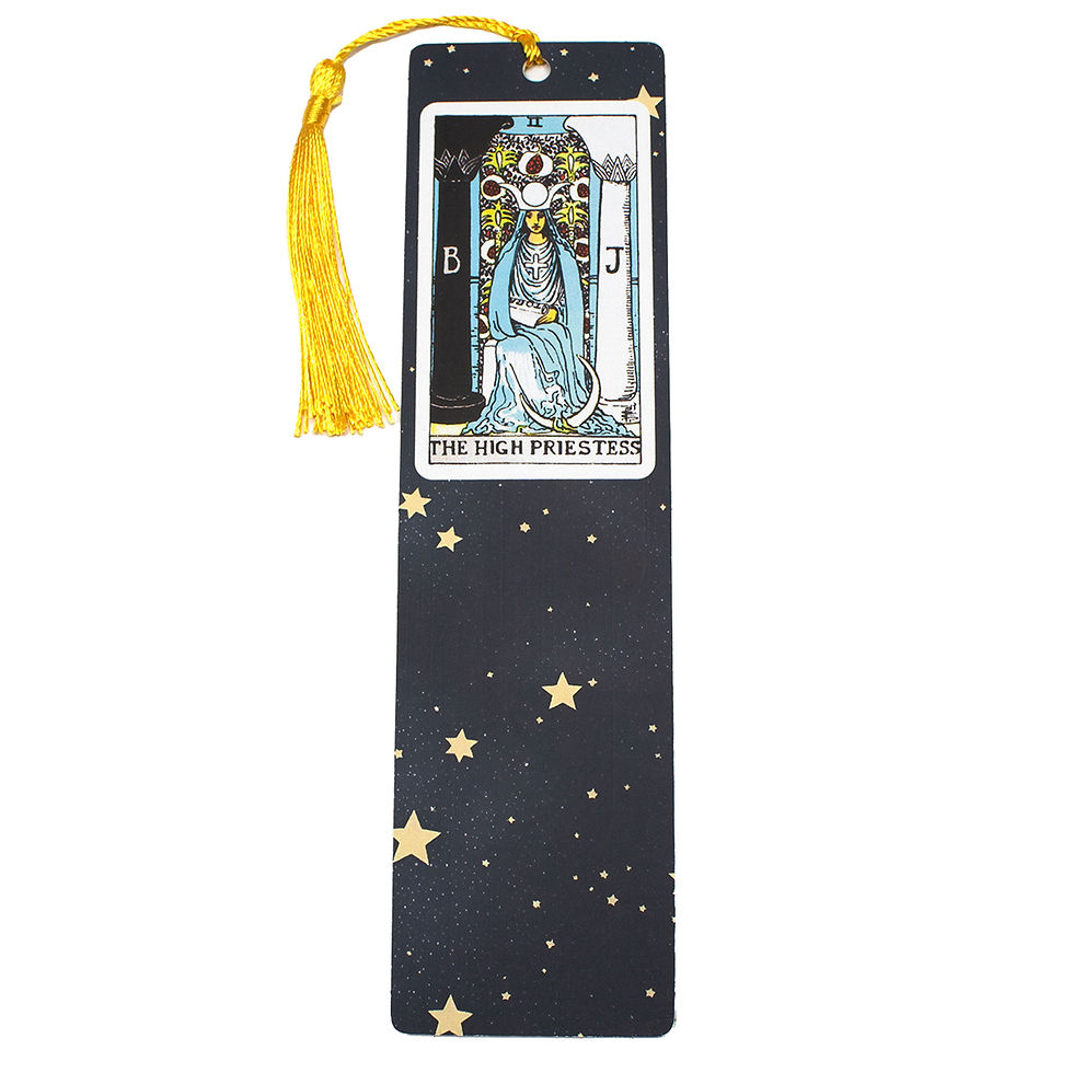 Tarot The High Priestess Bookmark ECO-FRIENDLY
