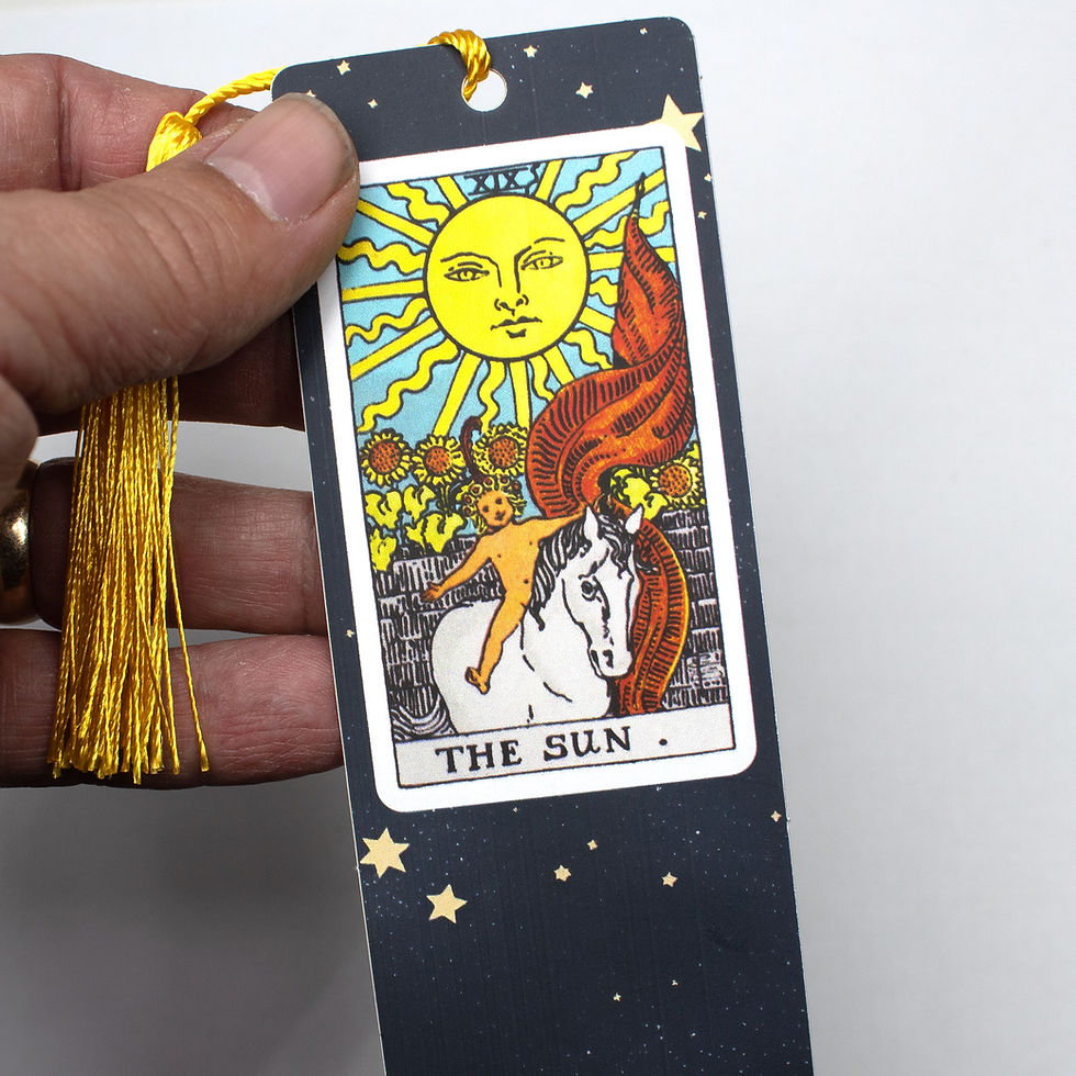Thumbnail: Tarot Sun Bookmark ECO-FRIENDLY