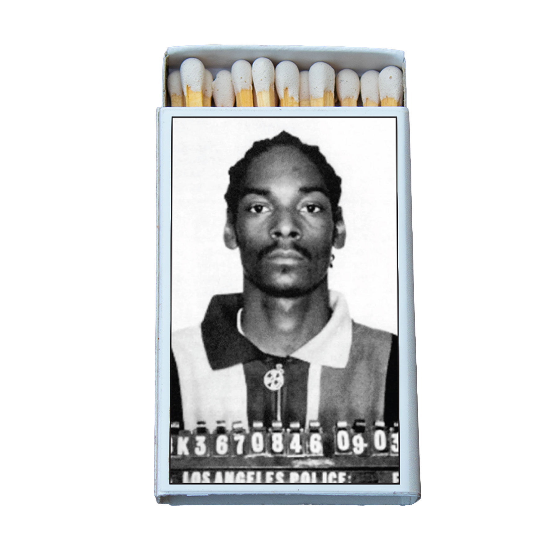 Matches • Celebrity Mug Shot • Home Decor for Candles • Custom