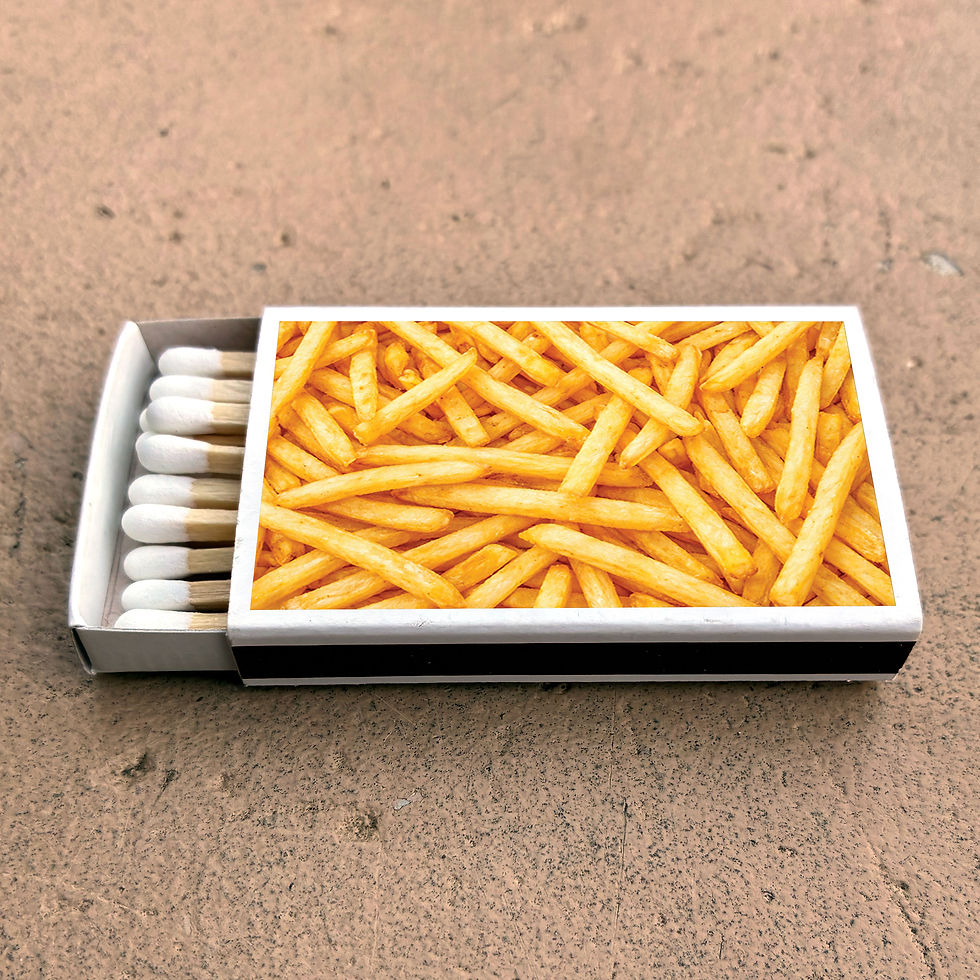 Thumbnail: Matches • French Fries • Home Decor for Candles and Incense • Custom Matches