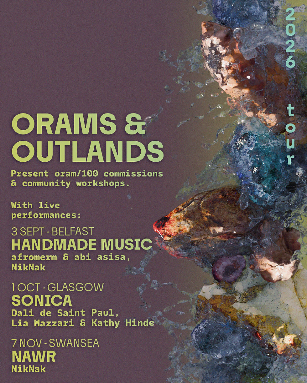Orams & Outlands 2026 flyer front