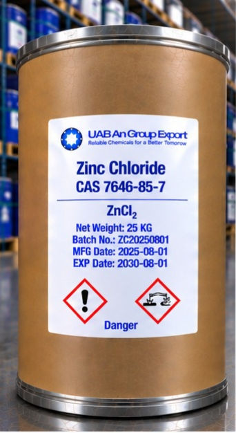 Zinc Chloride | CAS 7646-85-7 | UAB An Group Export