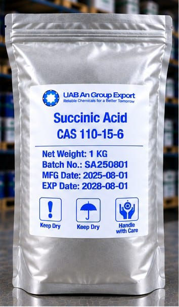 Thumbnail: Succinic Acid — CAS 110-15-6