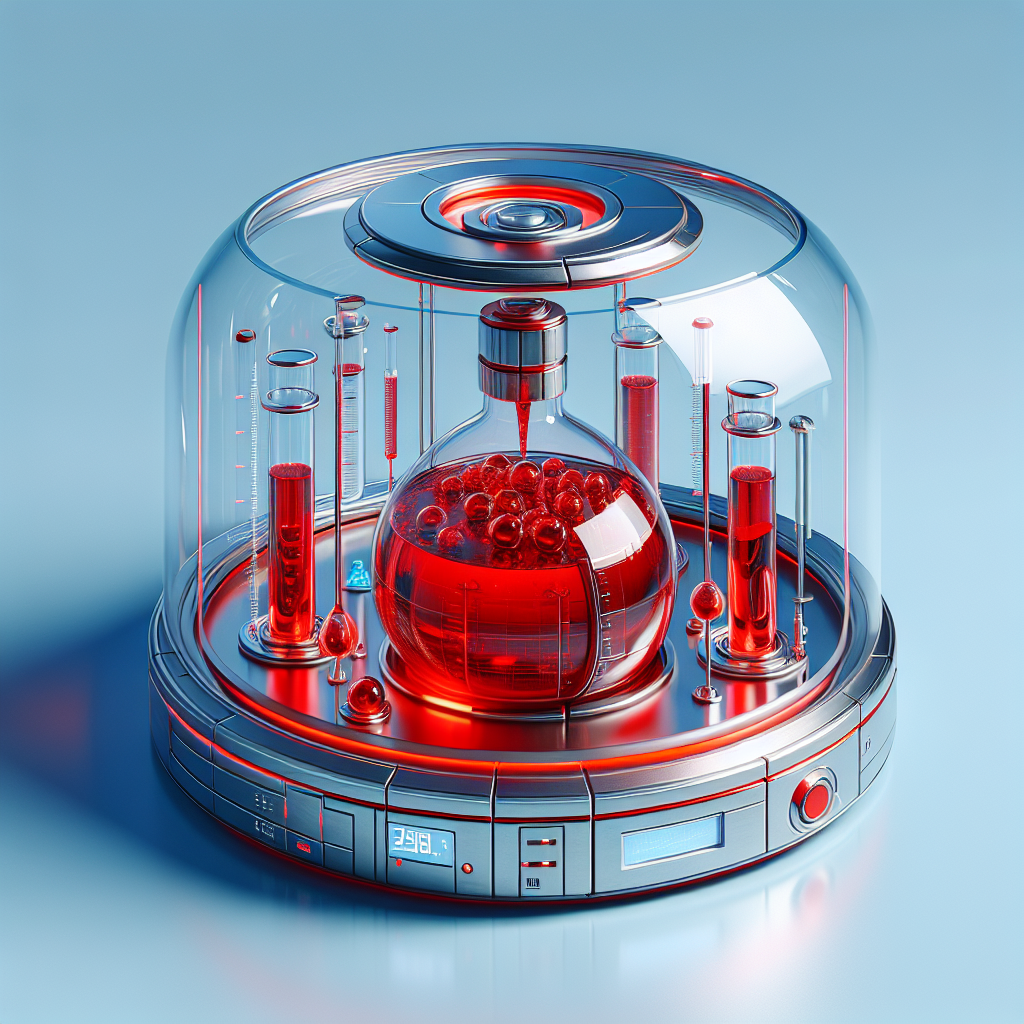 Red Liquid Mercury Bottle