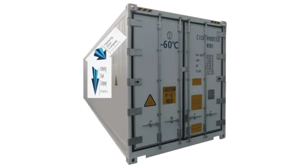40FT Super Freezer -76°F TO 30°F (460V/230V 3P)