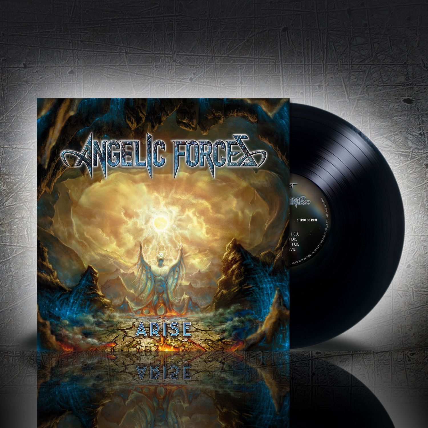 Angelic Forces - Arise (LP) (2022) (Black Vinyl) (No Dust Records)