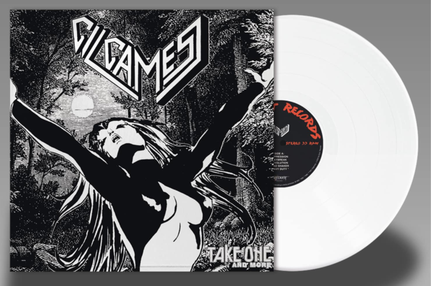 Gilgamesj - Take One...And More! (LP) (2025) (No Dust Records) (White Vinyl)