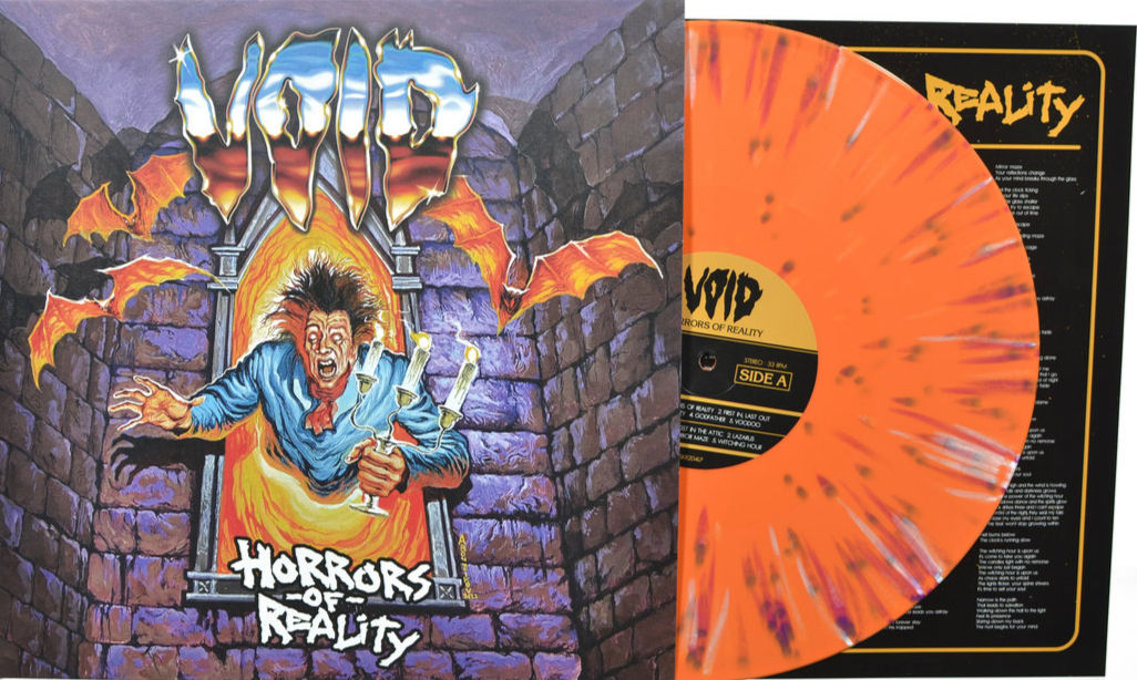 Void - Horrors Of Reality (LP) (2025) (Orange Splatter Vinyl)