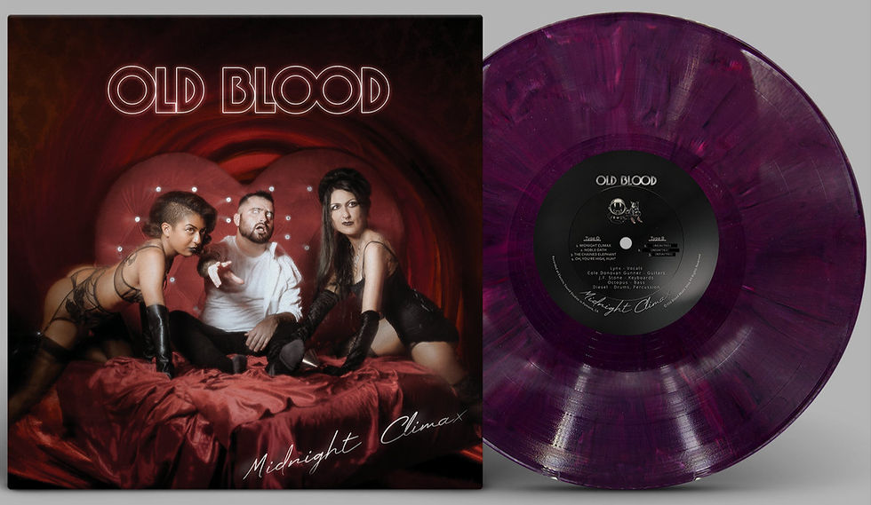Old Blood - Midnight Climax (LP) (2024) (Dark Purple Marbled Vinyl)