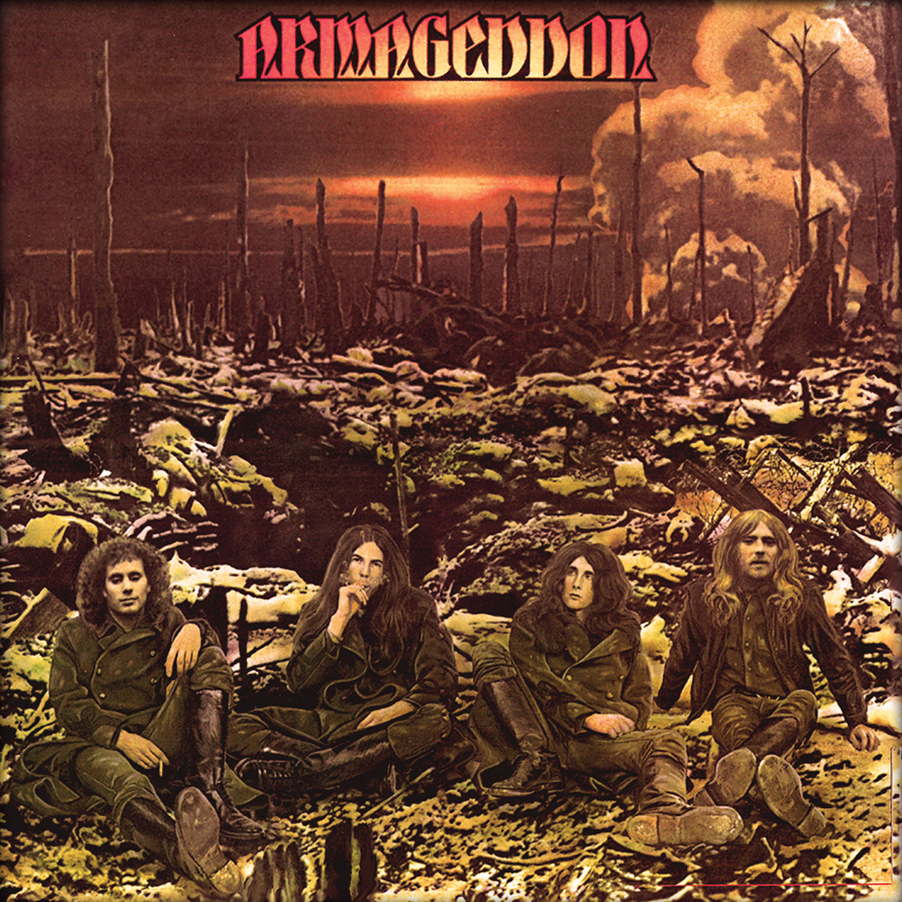 Armageddon - Armageddon (LP) (2026 Reissue) (Atomic Red Vinyl)