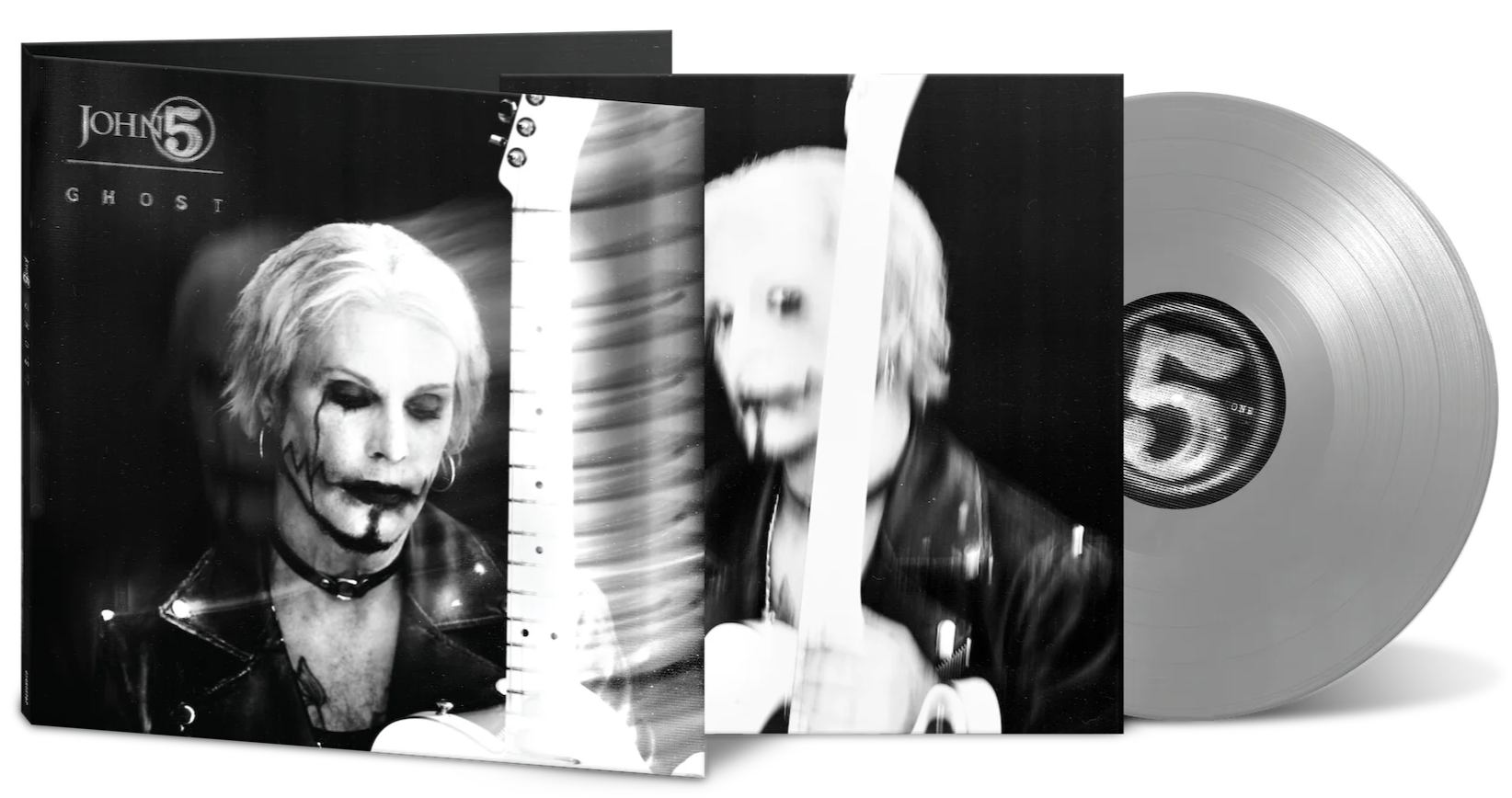 John 5 - Ghost (LP) (2025) (Limited Edition) (Metallic Silver Vinyl)