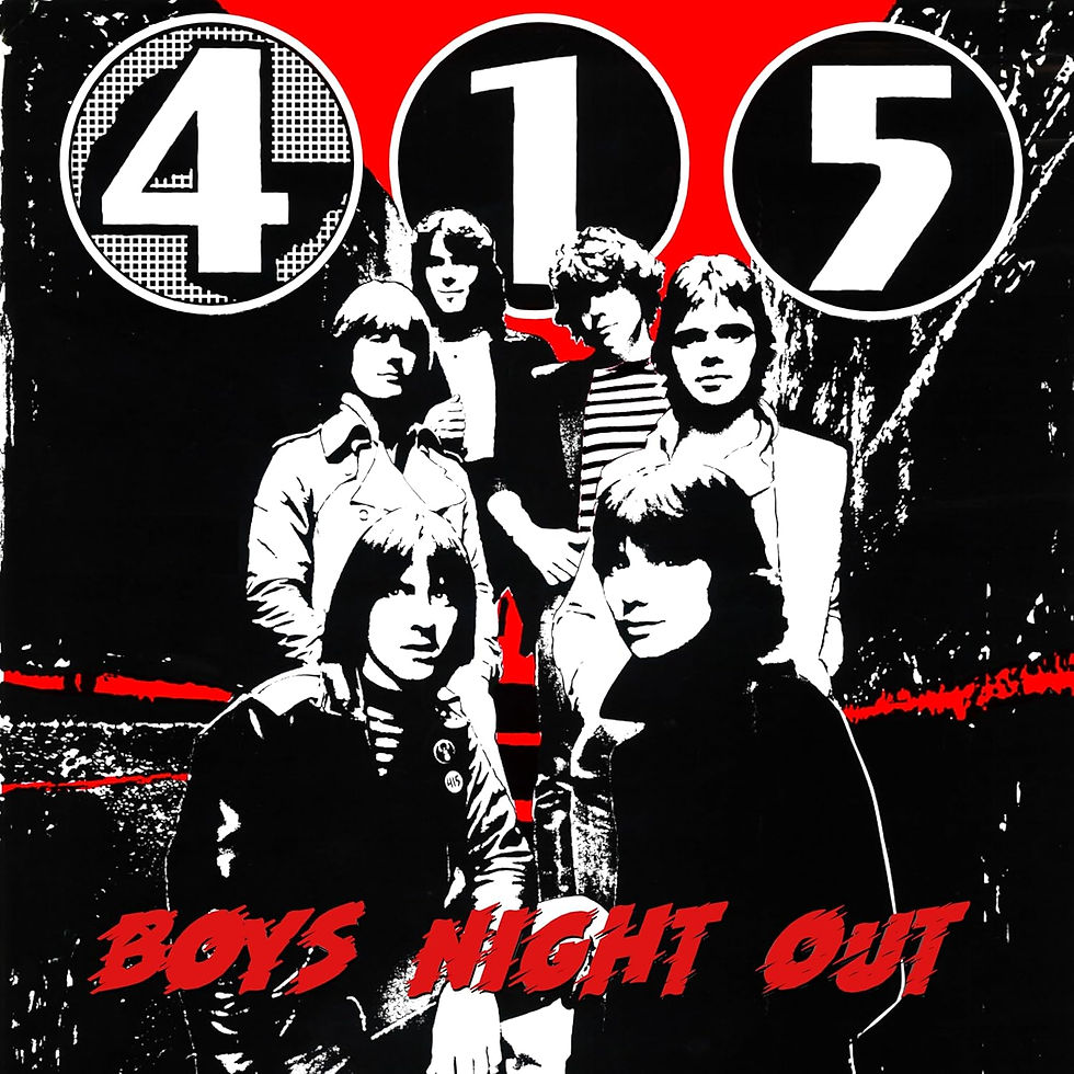 415 - Boys Night Out (CD) (2024) (Metallic Blue Records)