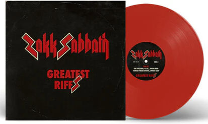 Zakk Sabbath - Greatest Riffs (LP) (2025) (Vinyl Voice Edition) (Red Vinyl)
