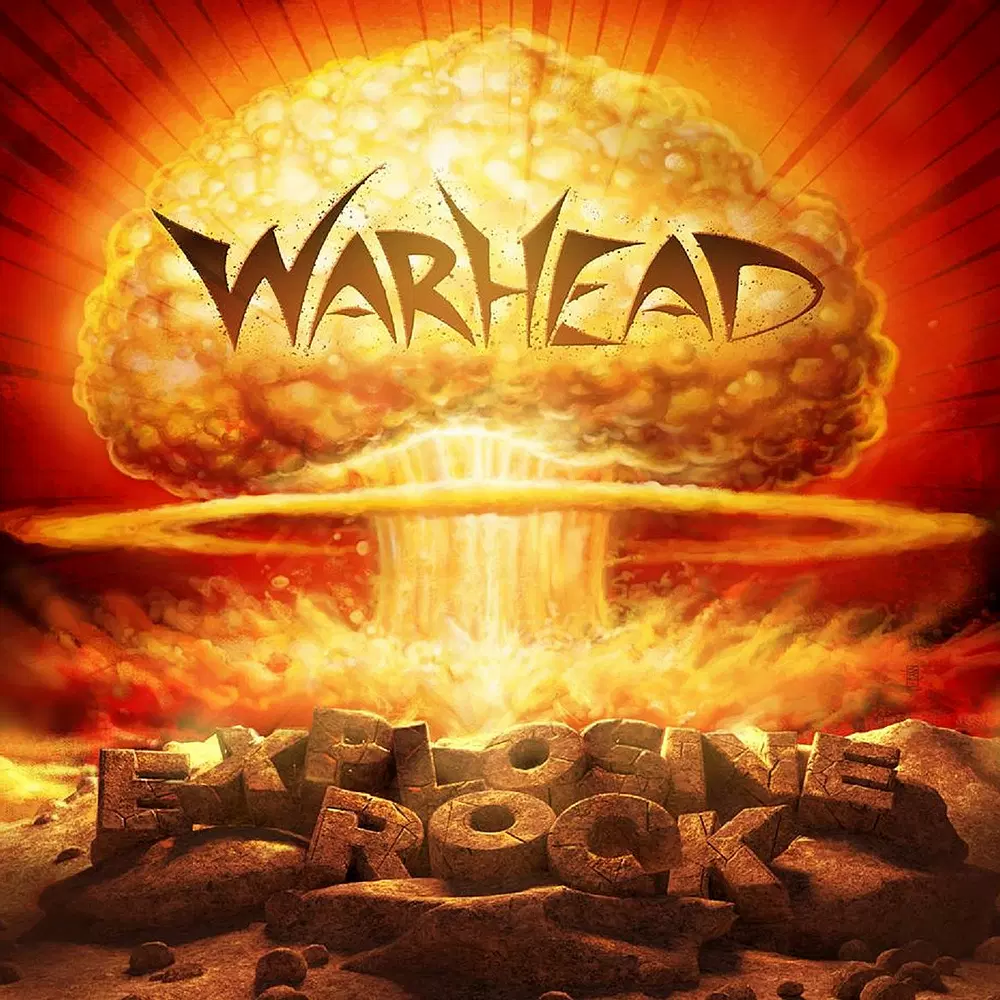 Warhead - Explosive Rock (CD) (2019 Heaven And Hell Records)