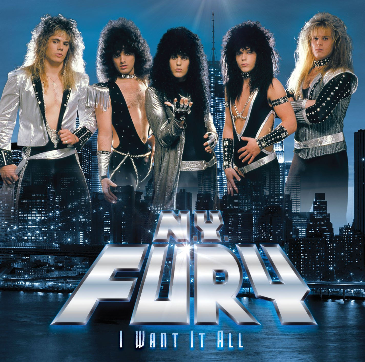 N.Y. Fury - I Want It All (CD) (2022 Eonian Records)