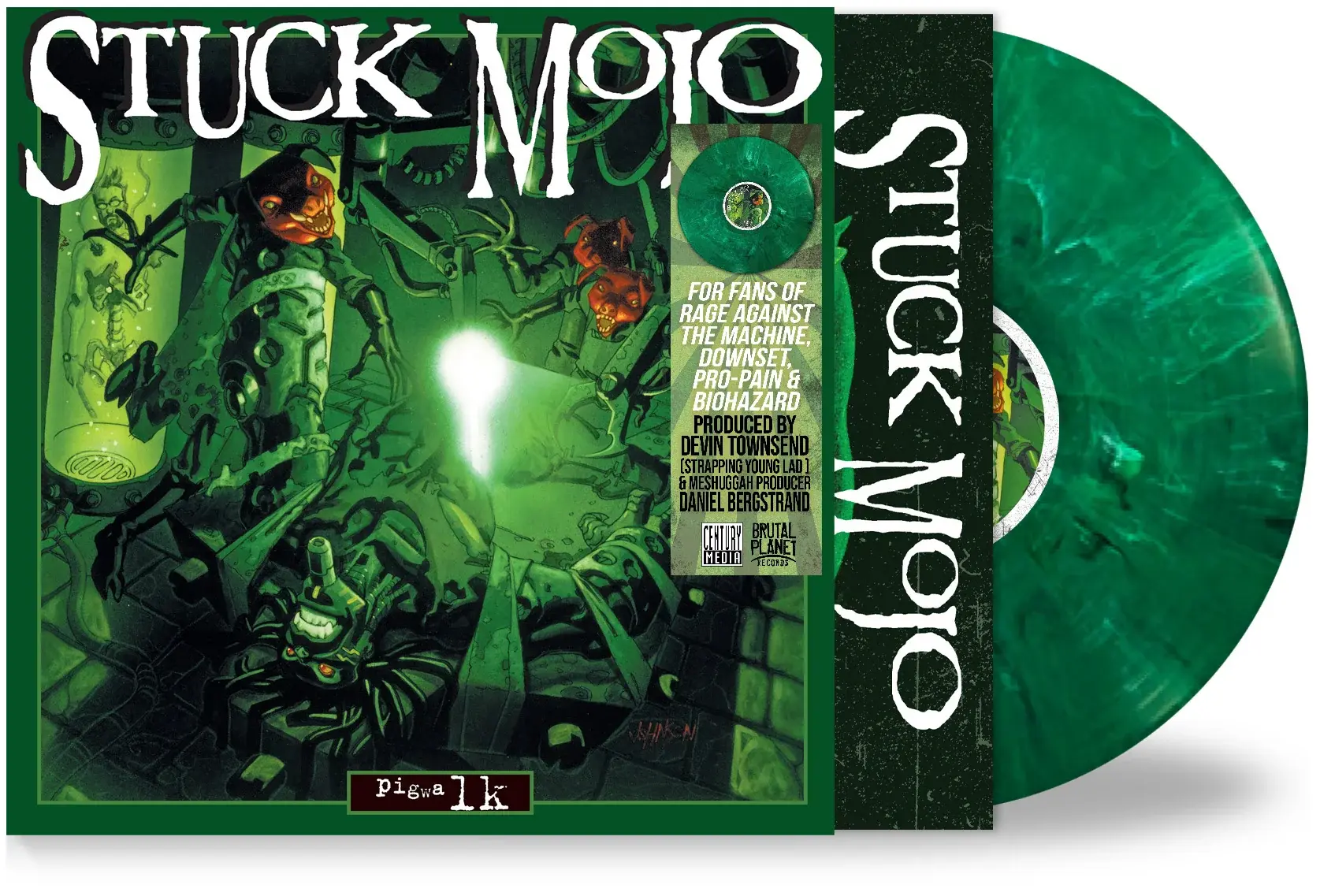 Stuck Mojo - Pigwalk (LP) (2026 Reissue) (Emerald Green Vinyl)