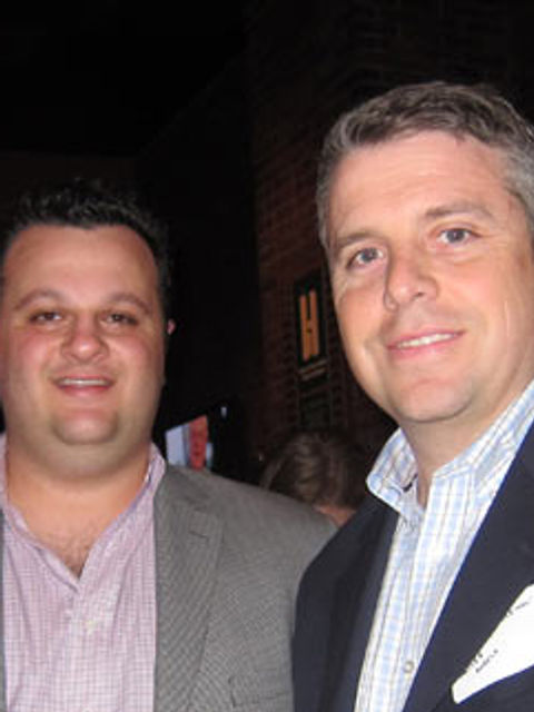 Haig Kayserian, founder of KAYWEB Angels and John Buckman, the general manager