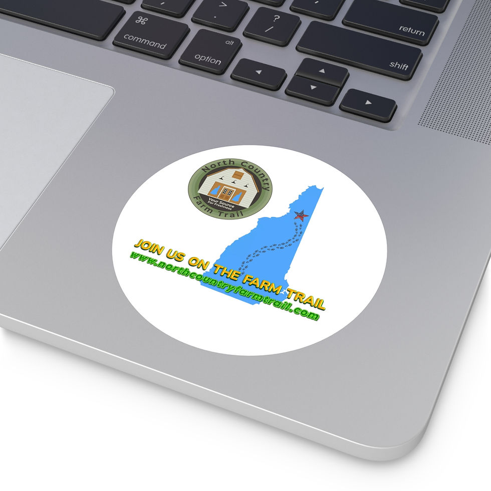Thumbnail: 'Join Us On The Farm Trail' Round Stickers