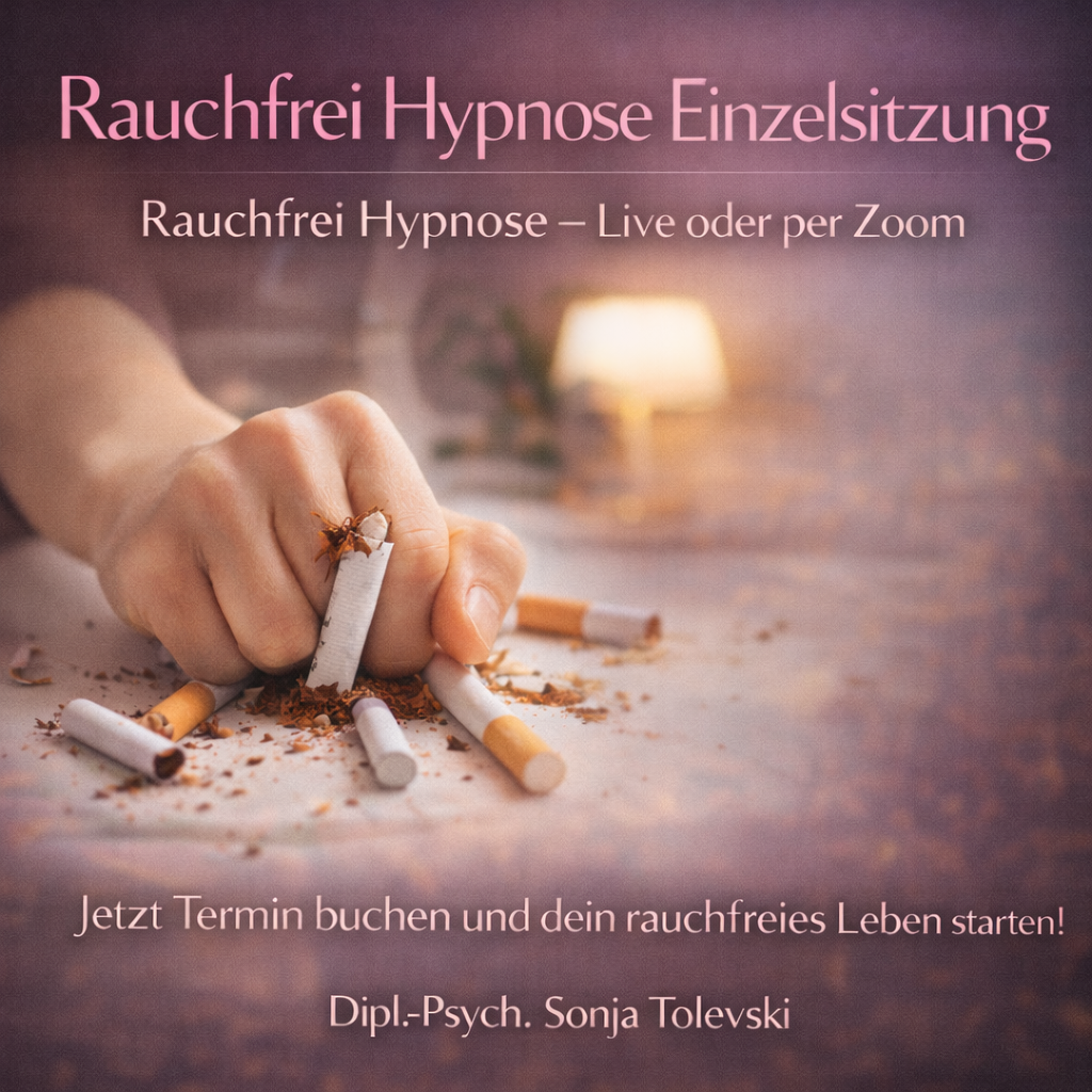 Rauchfrei Hypnose Einzelsitzung