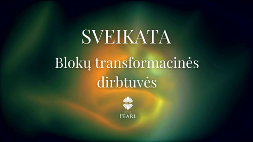 Sveikata — Blokų transformacinės dirbtuvės