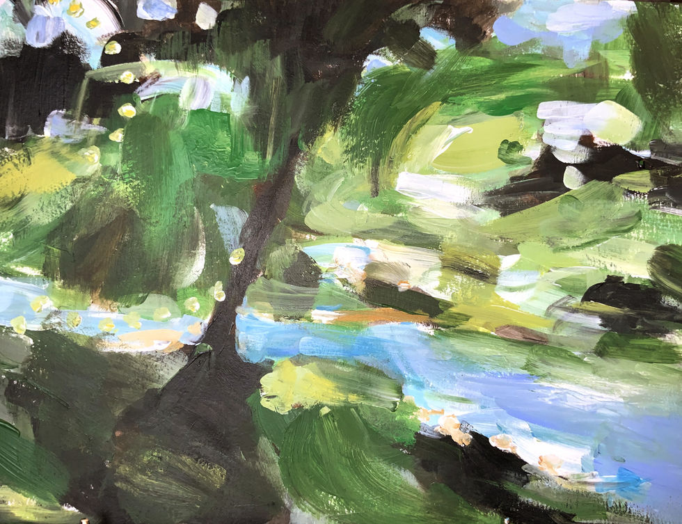 Abstract landscape studies