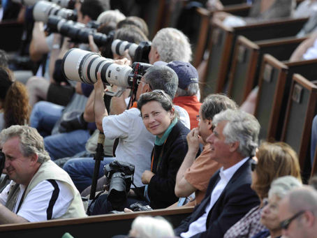 Etre photographe à Roland Garros: (extraits “compétence Photo” N°40: Ph Rochot)