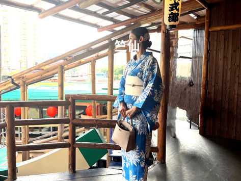 【浴衣着こなし】憧れの「竺仙」を誂えて
