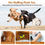 Thumbnail: 5Pcs Squeaky Dog Toys No Stuffing Plush Crinkle Balls for Chewers