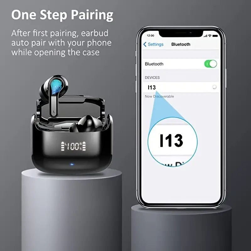 Miniatura: TWS Earphones with ENC, 7-Hour Battery Life, Clear Calls