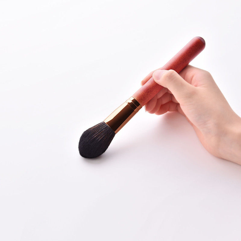 Thumbnail: 12-Piece Makeup Brush Set with Powder Brush and Wood Brushes