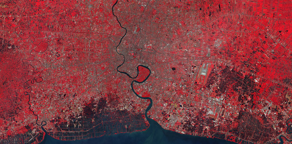 Bangkok and surrounding