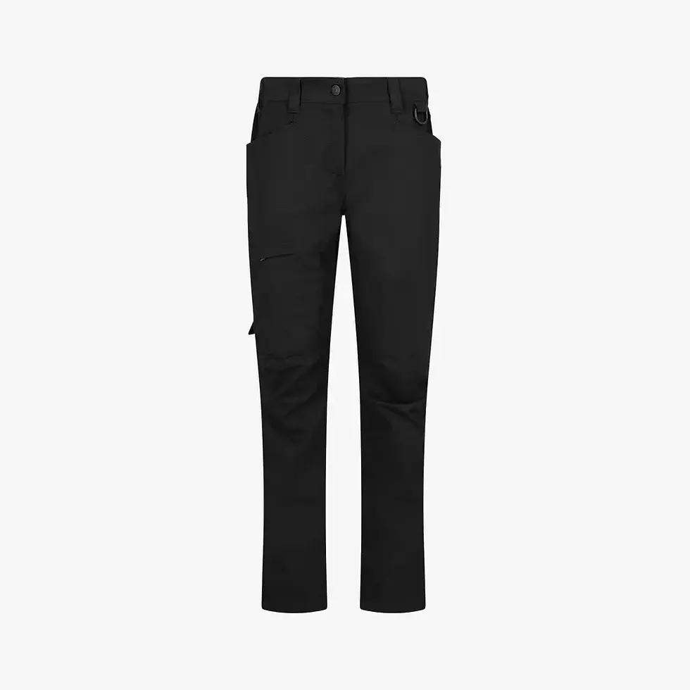 Miniaturbild: Damen Stretch Arbeitshose Cargohose Diensthose 34-44 Schwarz o. Navy Montagehose