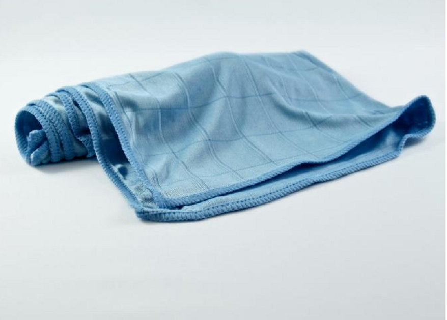 10 Stück Pack Gläsertuch Premium 50x60cm Microfasertuch Poliertuch