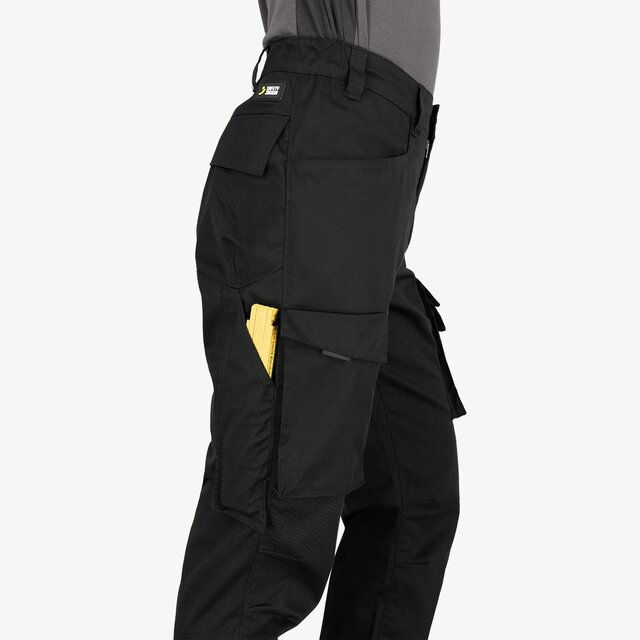 Miniaturbild: Cargo Stretch Arbeitshose Montagehose Bundhose schwarz Gr 44-64 Safety Jogger
