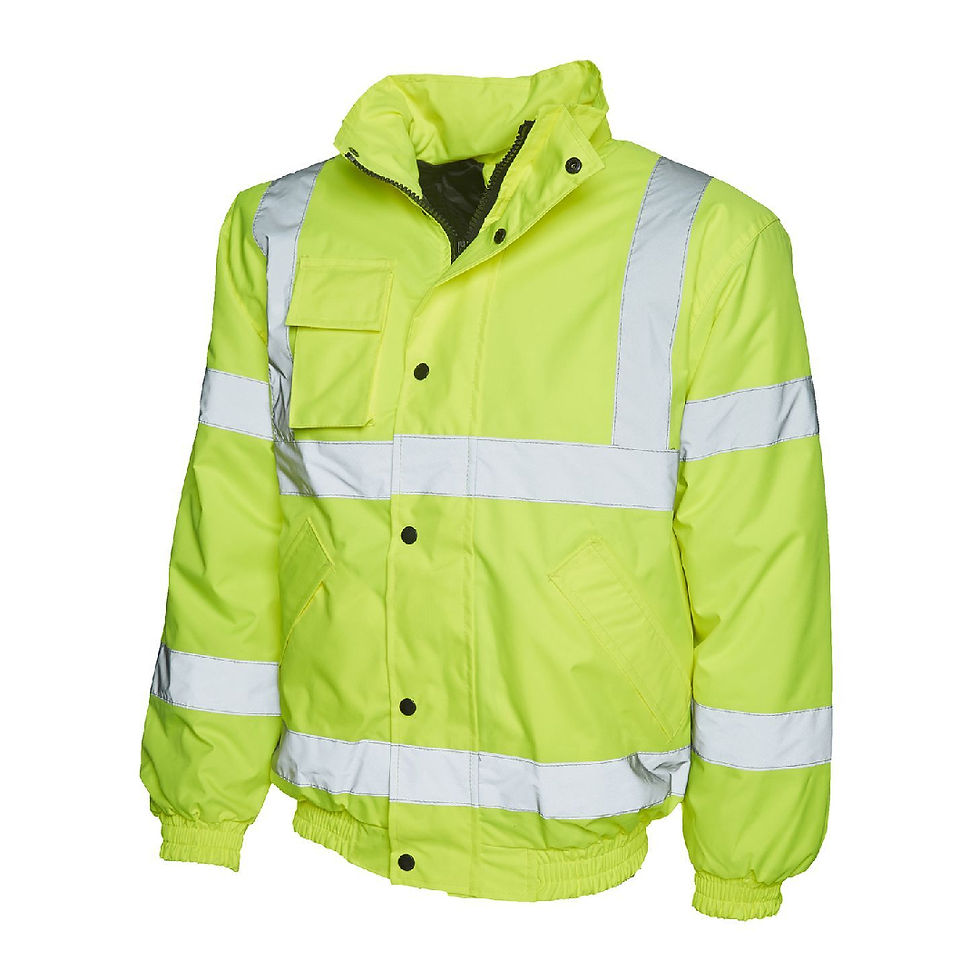 Miniaturbild: Warnschutz-Pilotenjacke mit Kapuze | Größen: S - 4XL