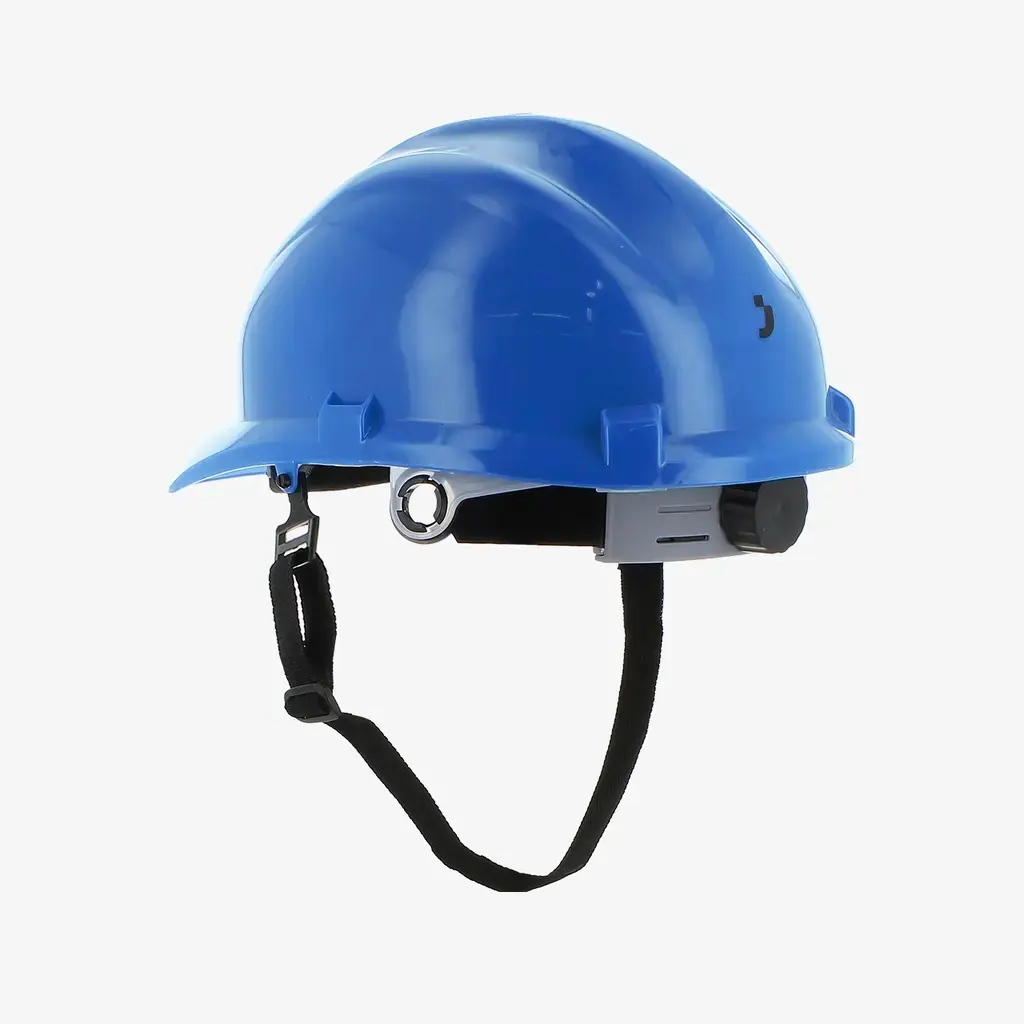 Schutzhelm Arbeitshelm Bauhelm blau EN397, Drehverschluß, PSA