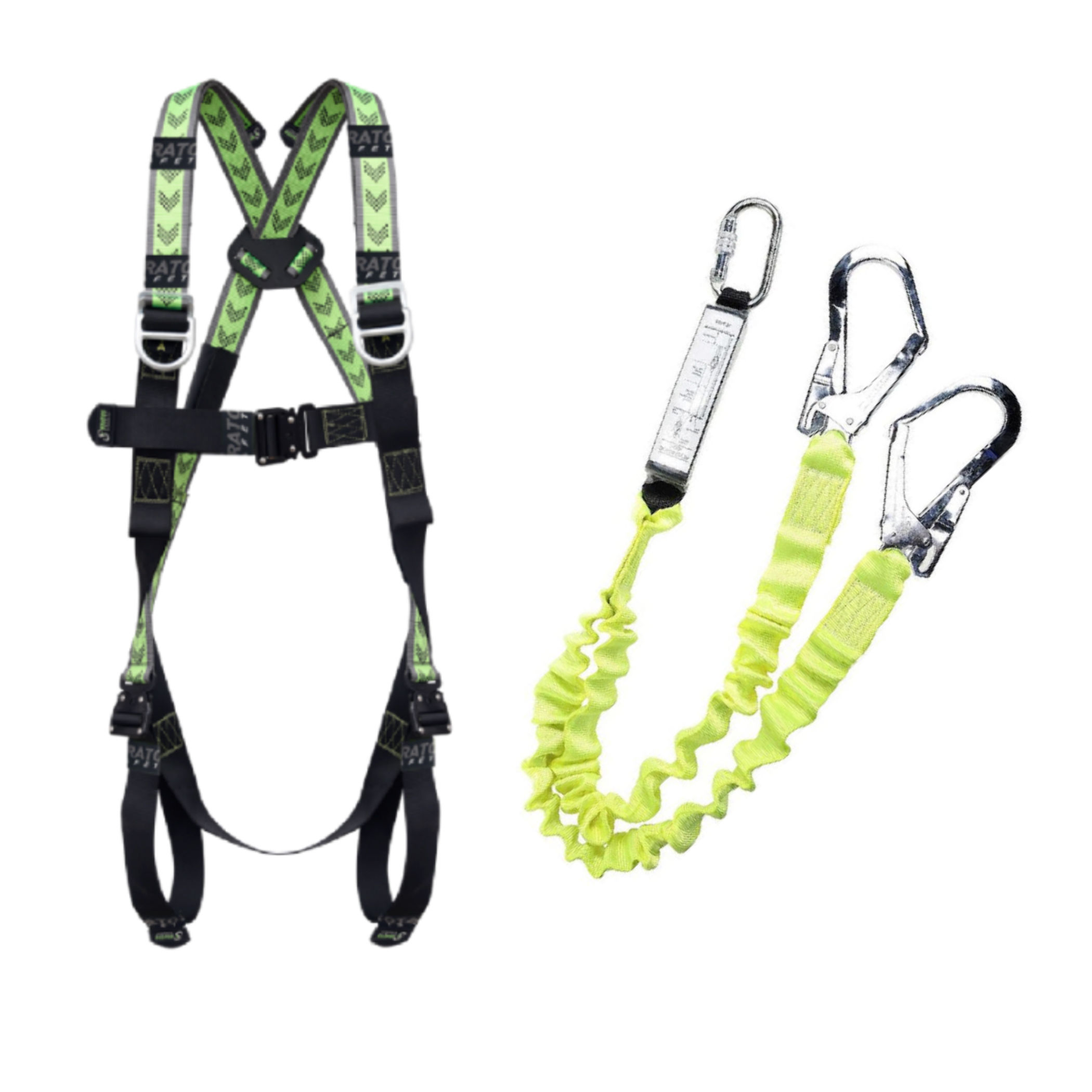 SET | Profi Auffanggurt + Elastisches Y-Sicherheitsband