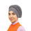 Thumbnail: PRE-TIED Women African Turban With Rose Braided Knot Bonnet Beanie Cap Headwrap|