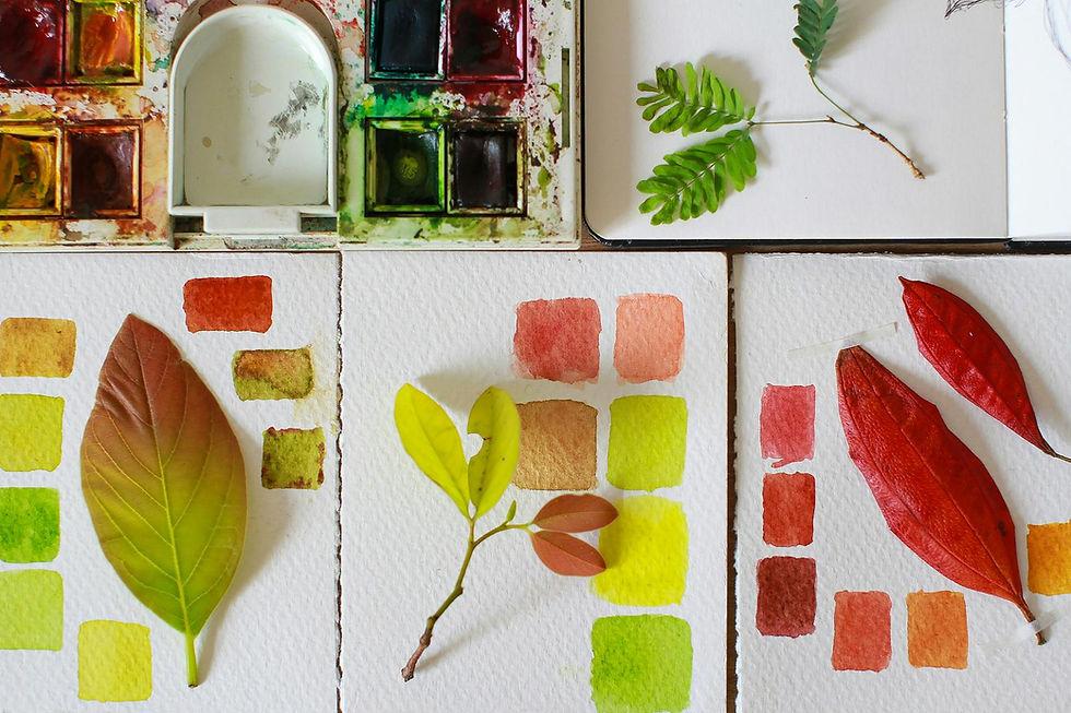 Lingen Davies Funded - Botanical Watercolours