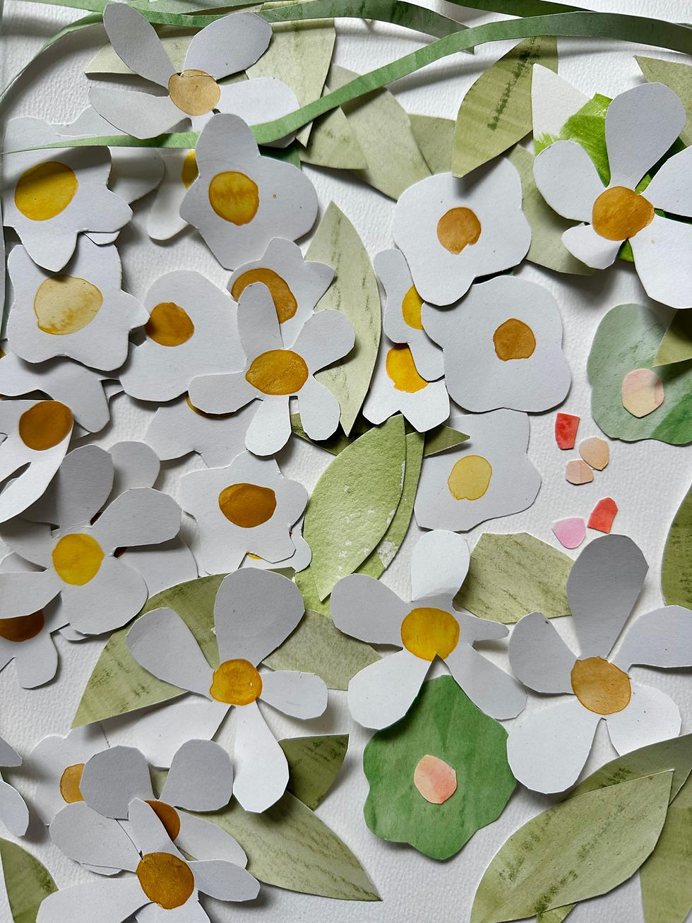 Lingen Davies - Floral Watercolour Collage