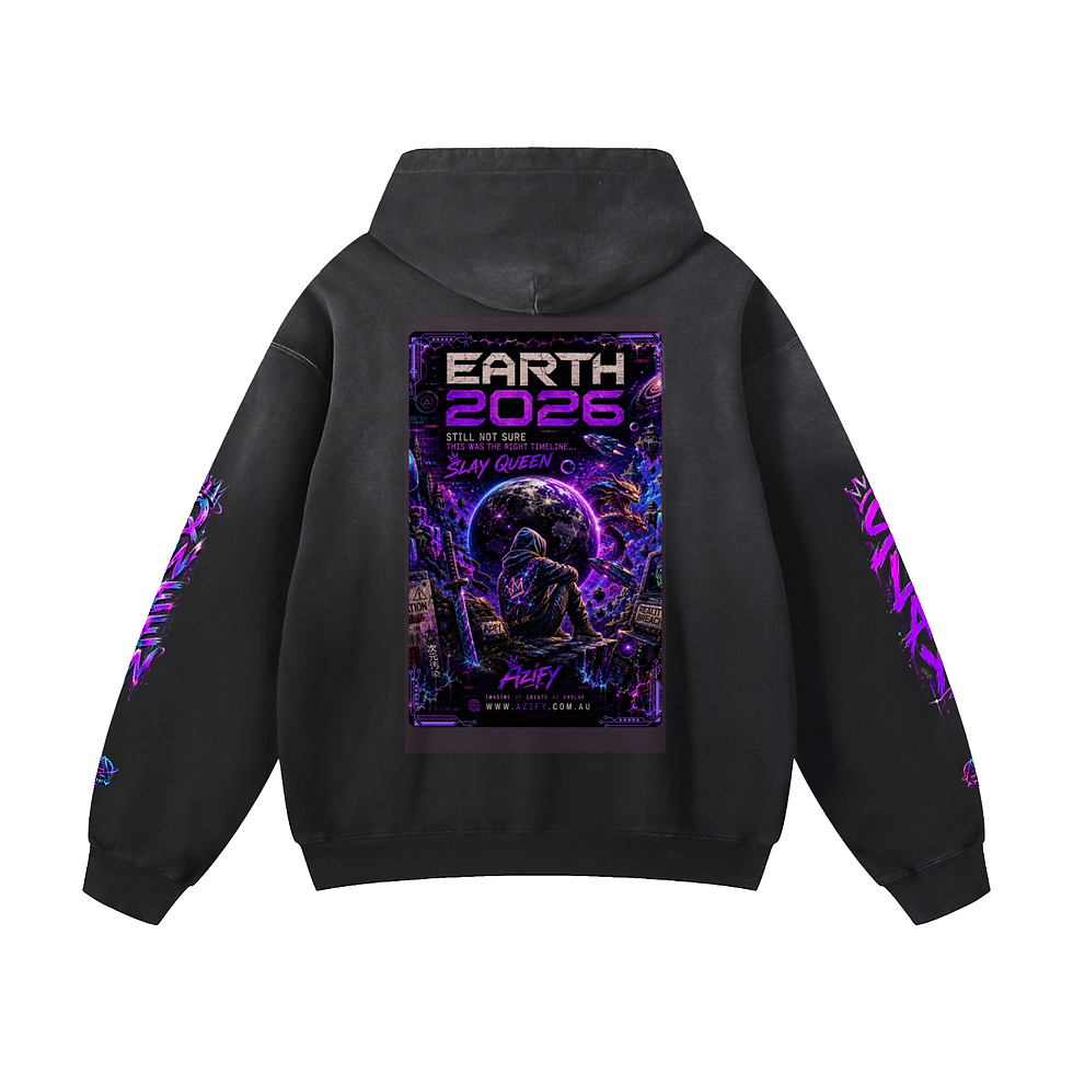 Thumbnail: Heavyweight Sunfade Oversized Hoodie