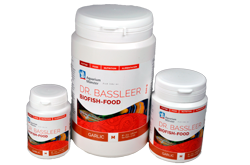 Ração para peixes. Bassleer Biofish Food GARLIC 170gramas