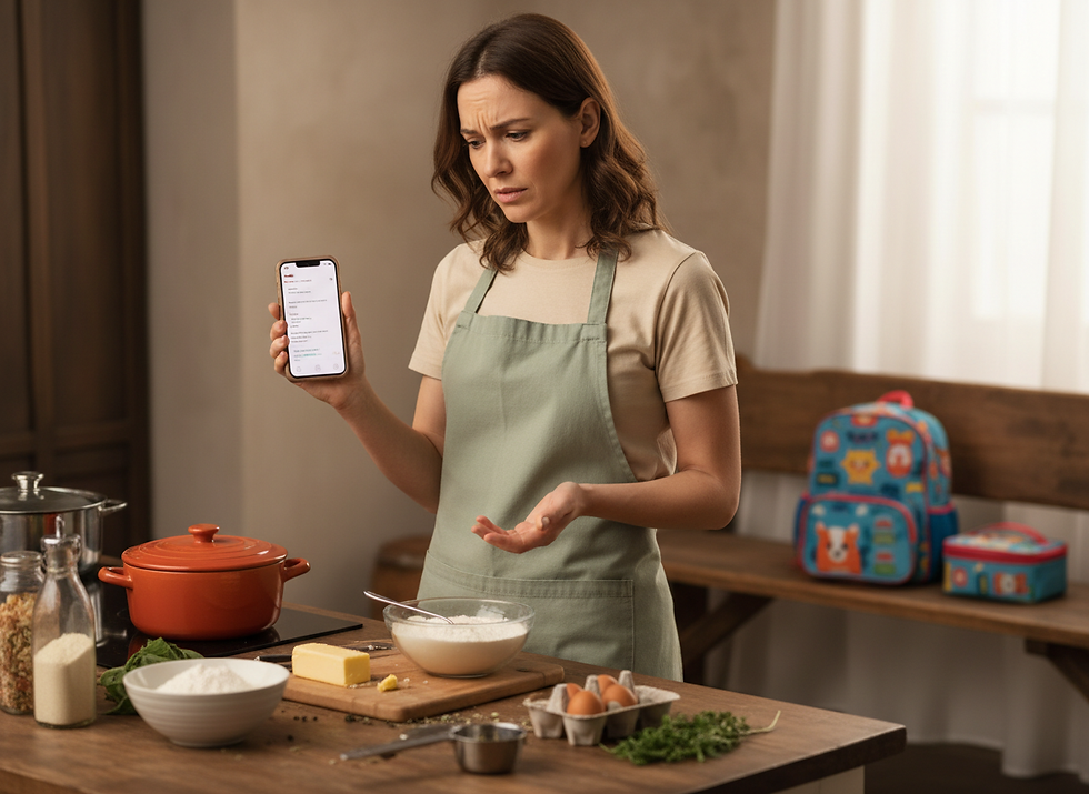 Decision fatigue shows up more in the evening after a day full of decisions. Sometimes figuring out dinner can feel impossible.