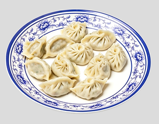 Beancurd Stick, Mushroom and Vermicelli Dumplings