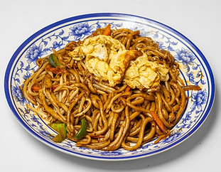 Special Stir- Fried Hand Pulled Noodles With Egg