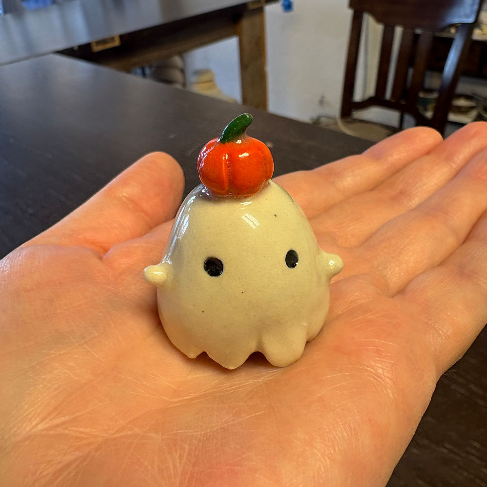 Thumbnail: Pumpkin Ghostie (free shipping in the US)