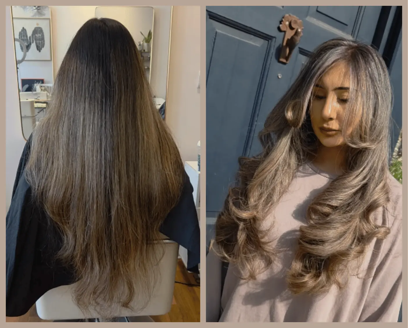 Balayage transformation result by Sara Styles Hair in East London