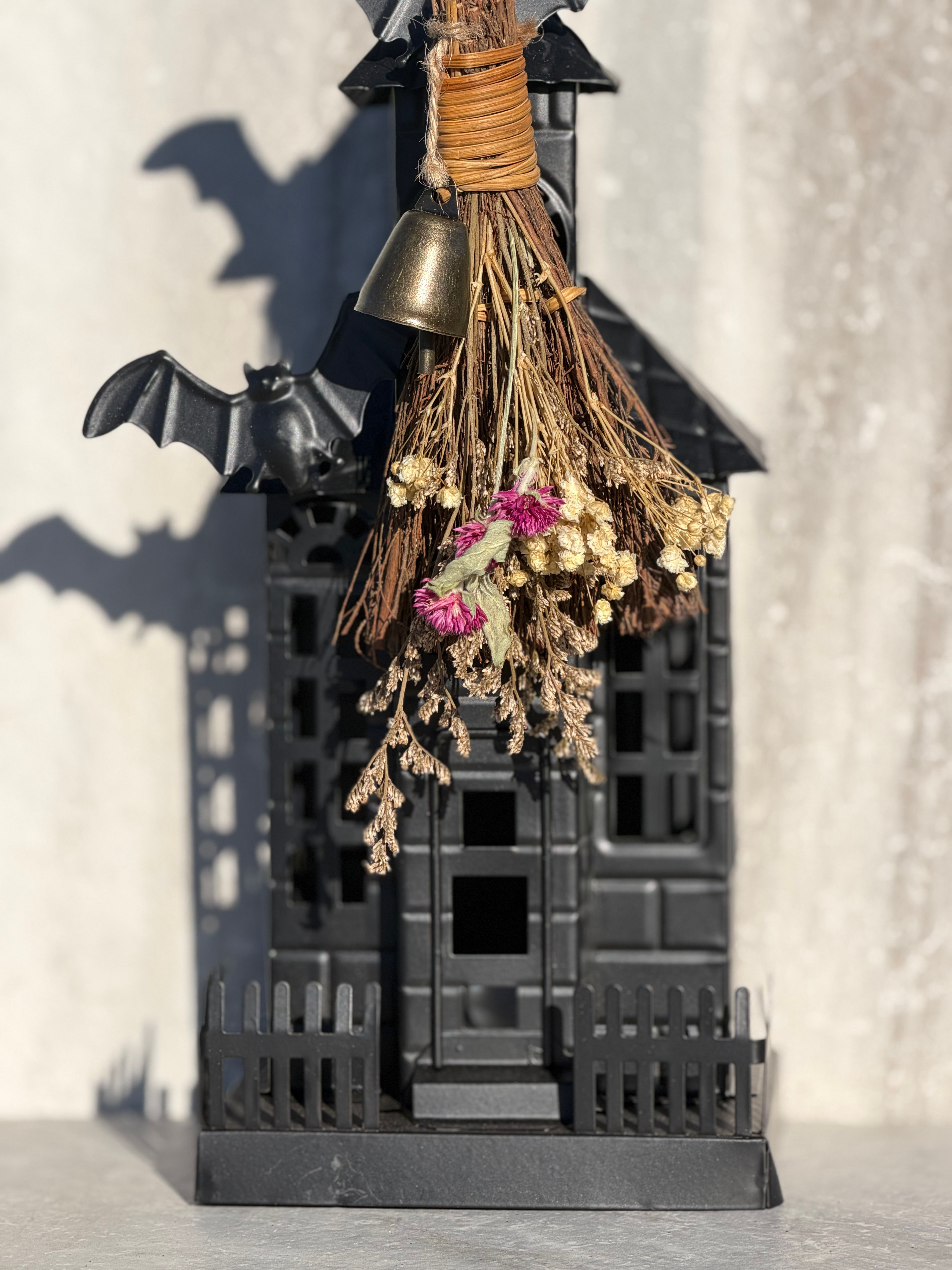 Cinnamon Broom with a Bell