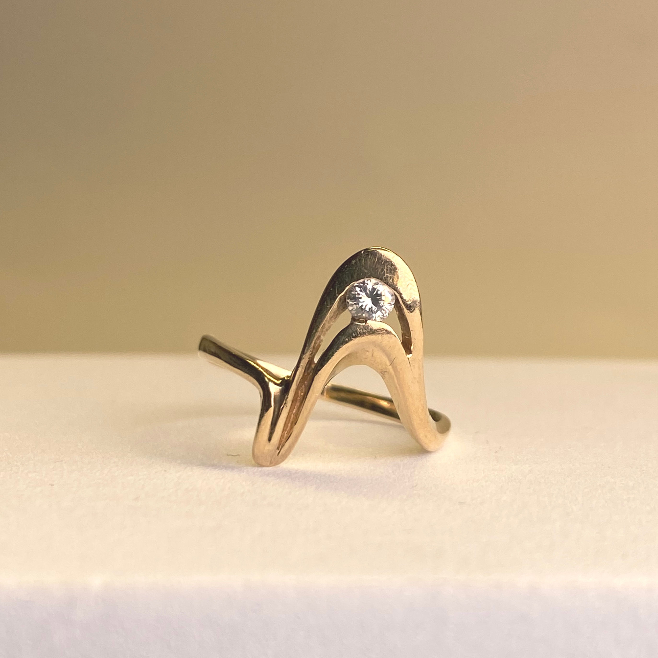 10k Gold Freeform Ring