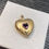Thumbnail: 10k Gold Amethyst Heart Locket 